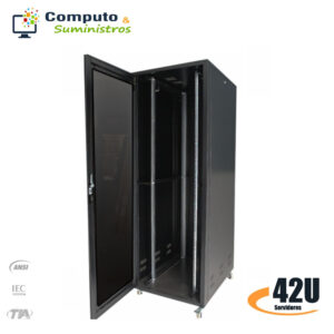 gabinete de piso 42 ru 210 x 60 x 120 cm para servidores