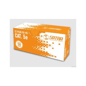 Plug RJ-45 CAT 6 U/UTP 100% COBRE LSFRZH-3 AZUL CERTIFICADO ETL, 24AWG, 305M SATRA