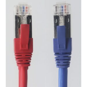 Patch Cord Inyectado  Cat  6A S/FTP LSZH SATRA 2 METRO 26AWG CERTIFICADO ETL
