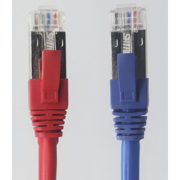 Patch Cord Inyectado  Cat  6A S/FTP LSZH SATRA 2 METRO 26AWG CERTIFICADO ETL