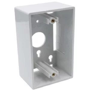 CAJA 2 x 4 x 1.89 Blanca SATRA UL