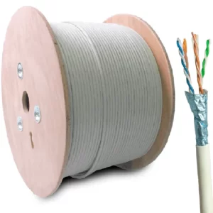 Cable Cat 6A U/FTP 100% COBRE LSZH-1 WHITE CERTIFICADO ETL 23AWG 305 MTS - SATRA