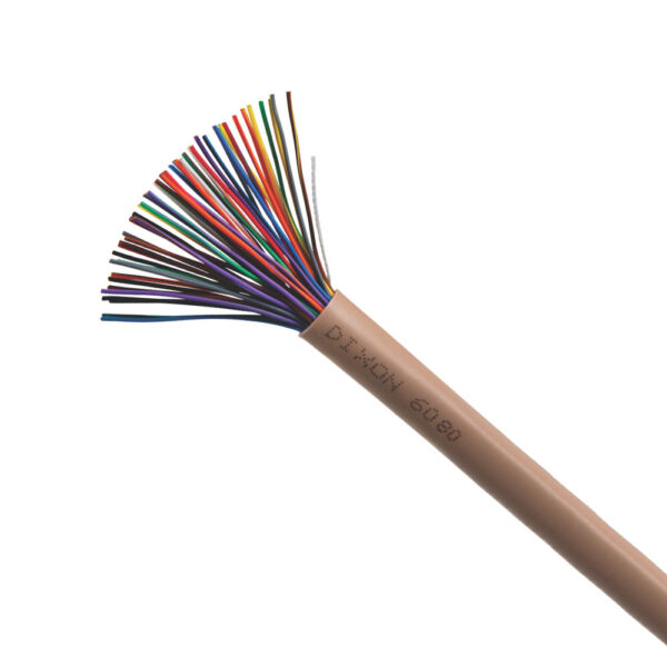 Rollo de 305 metros cable  telefónico de 25 pares x 24 AWG chaqueta  LSZH marca DIXON