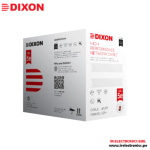 DIXON 7060 CABLE UTP CAT 5E 4 Pares x 24 AWG 100