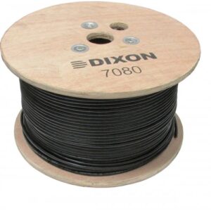 Cable UTP Cat. 5e 4Px24 AWG para Exteriores – 305m – Negro DIXON