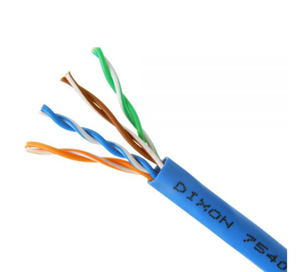 CABLE UTP CAT 5E MULTIFILAR AZUL DIXON 7540
