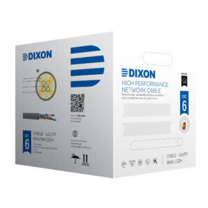 DIXON 9040 CABLE UTP CAT6 4 Pares x 23 AWG 250
