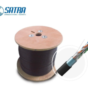Cable  Cat  6 F/UTP 100% COBRE NEGRO EXTERIOR 305 METROS 23AWG - SATRA