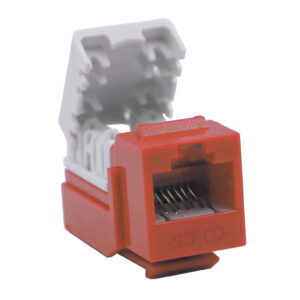 Jack Cat6 Modular rojo SATRA – 0102010005