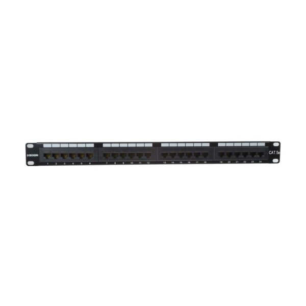 Patch Panel de 24 puertos  Cat 5e  DIXON