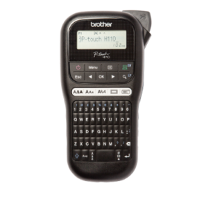 Rotuladora portátil de fácil uso BROTHER P-TOUCH H110BK