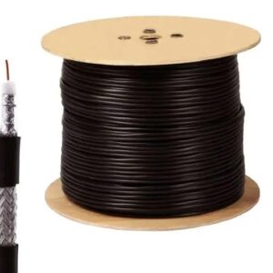 Rollo 305 m cable coaxial RG 6 malla 90% DIXON