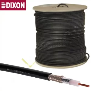 Rollo de 305 metros cable  coaxial RG-8  multifilar  DIXON
