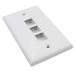 PLACA PARED EJECUTIVA SIMPLE 3 PTO Marfil SATRA UL